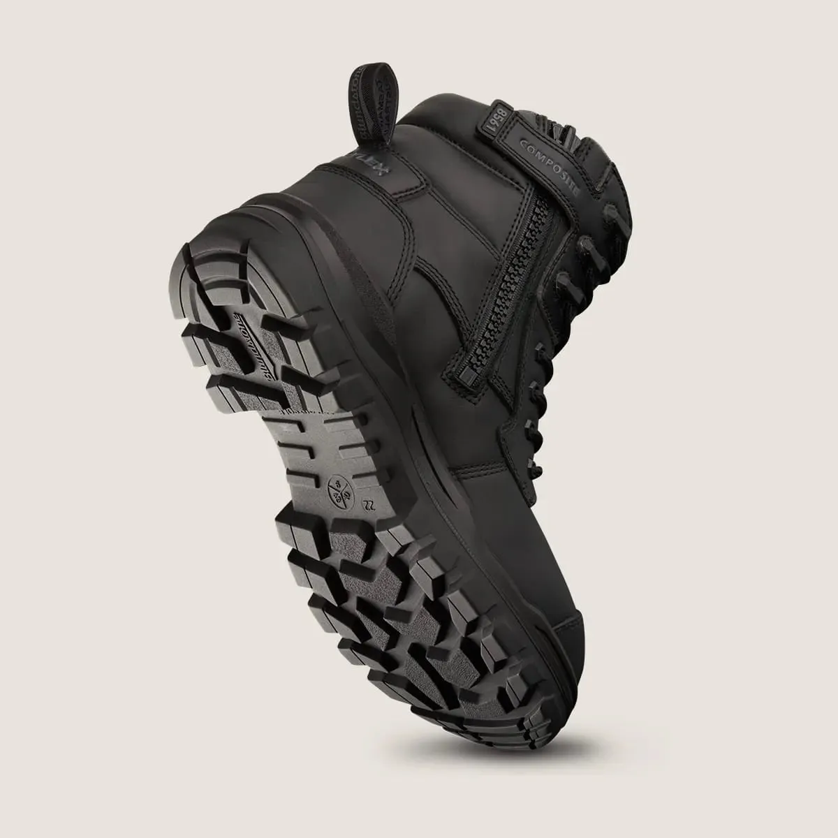 Blundstone 8561 Rotoflex 6in Zip Safety Boot - Image 3