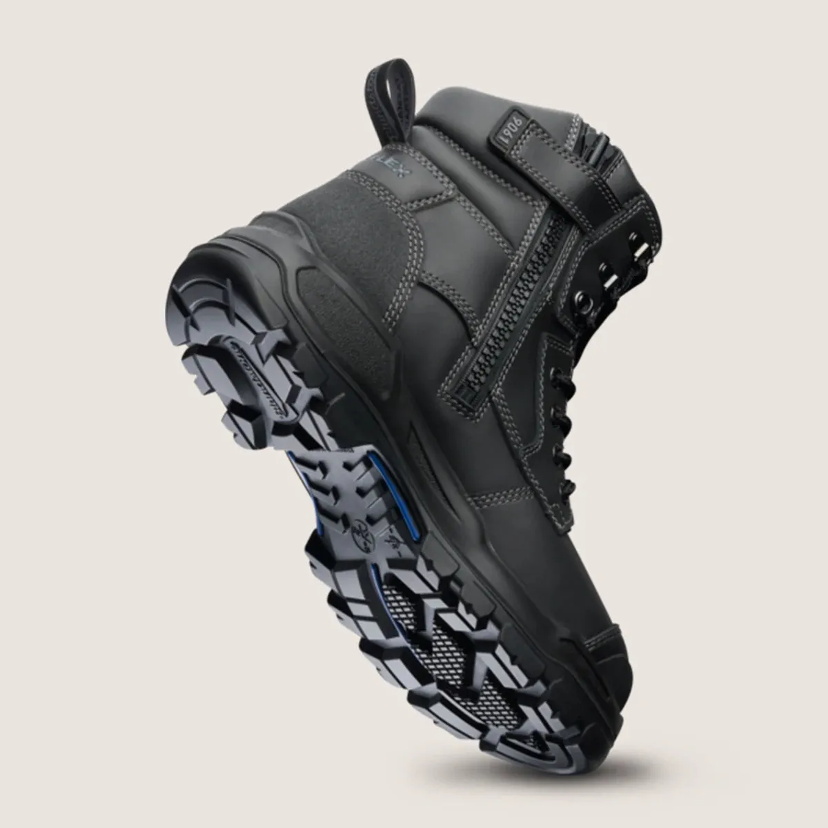 Blundstone 9061 Rotoflex - Black - Unisex - Zip Side - Image 4