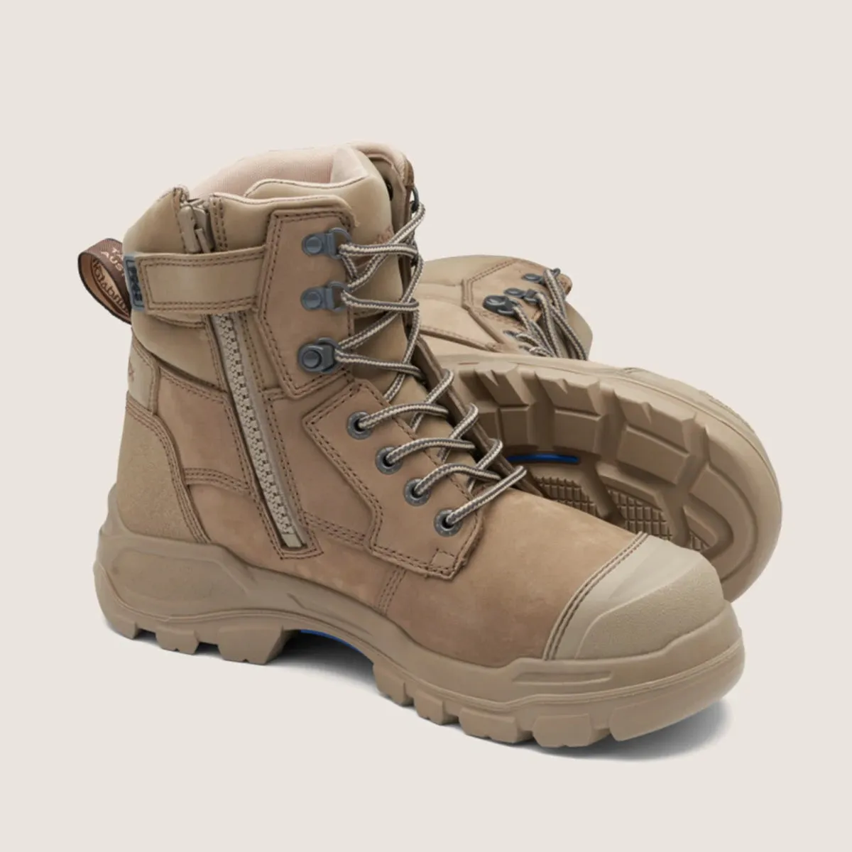 Blundstone 9063 Rotoflex - Stone - Unisex - Zip Side