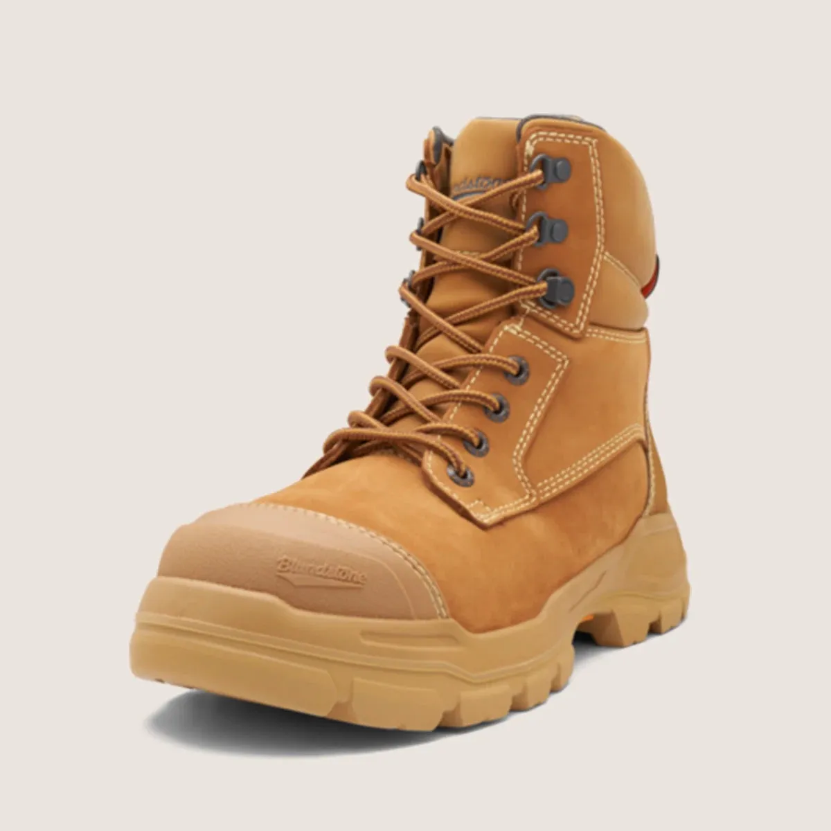 Blundstone 9090 Rotoflex - Rubber Steel Safety - Wheat - Unisex - Pen Res - 150Mm Zip Side - Image 3