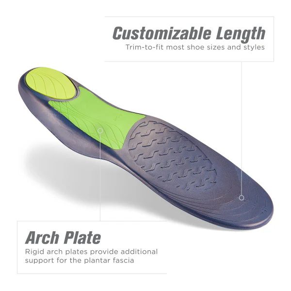 Implus 40307 Sof Comfort Mens Plantar Fascia Orthotic Footbed - Image 3