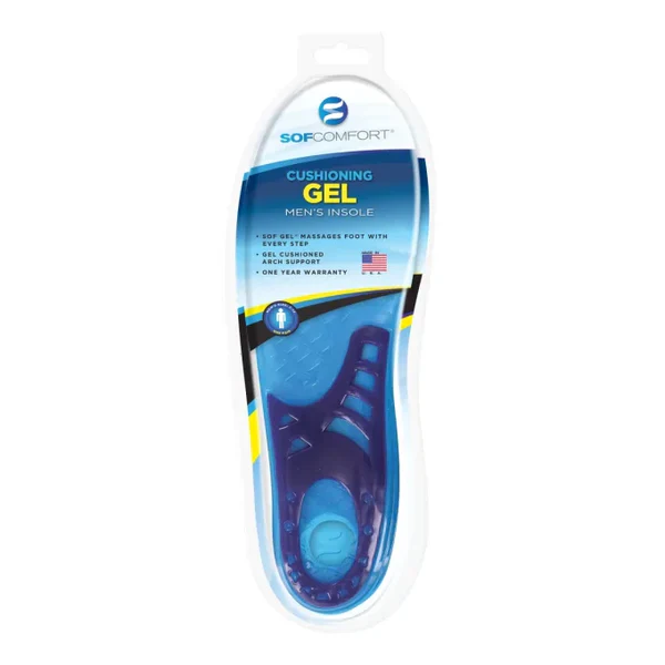 Implus 46207 Sof Comfort Mens Cushioning Gel Footbed