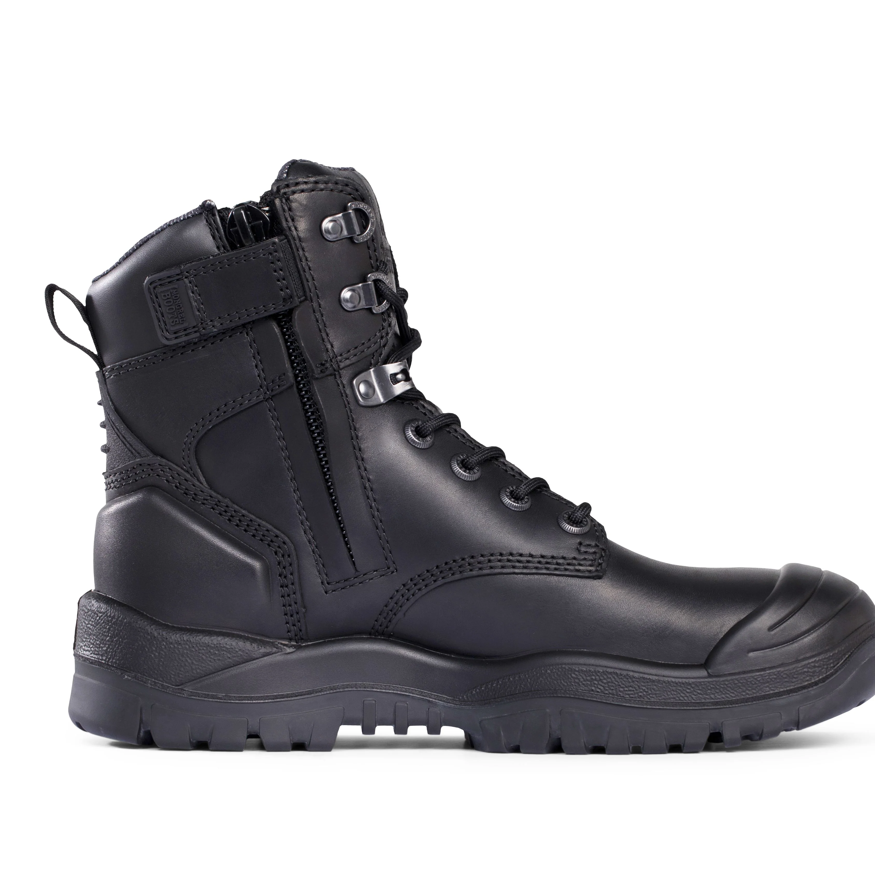 Mongrel 561020 L/U Zip Nitrile Scuff Cap Safety Boot - Image 2