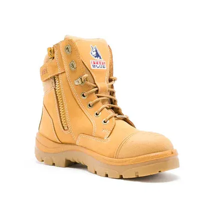 Steel Blue 312661 Southern Cross Zip Scuff Safety Boot