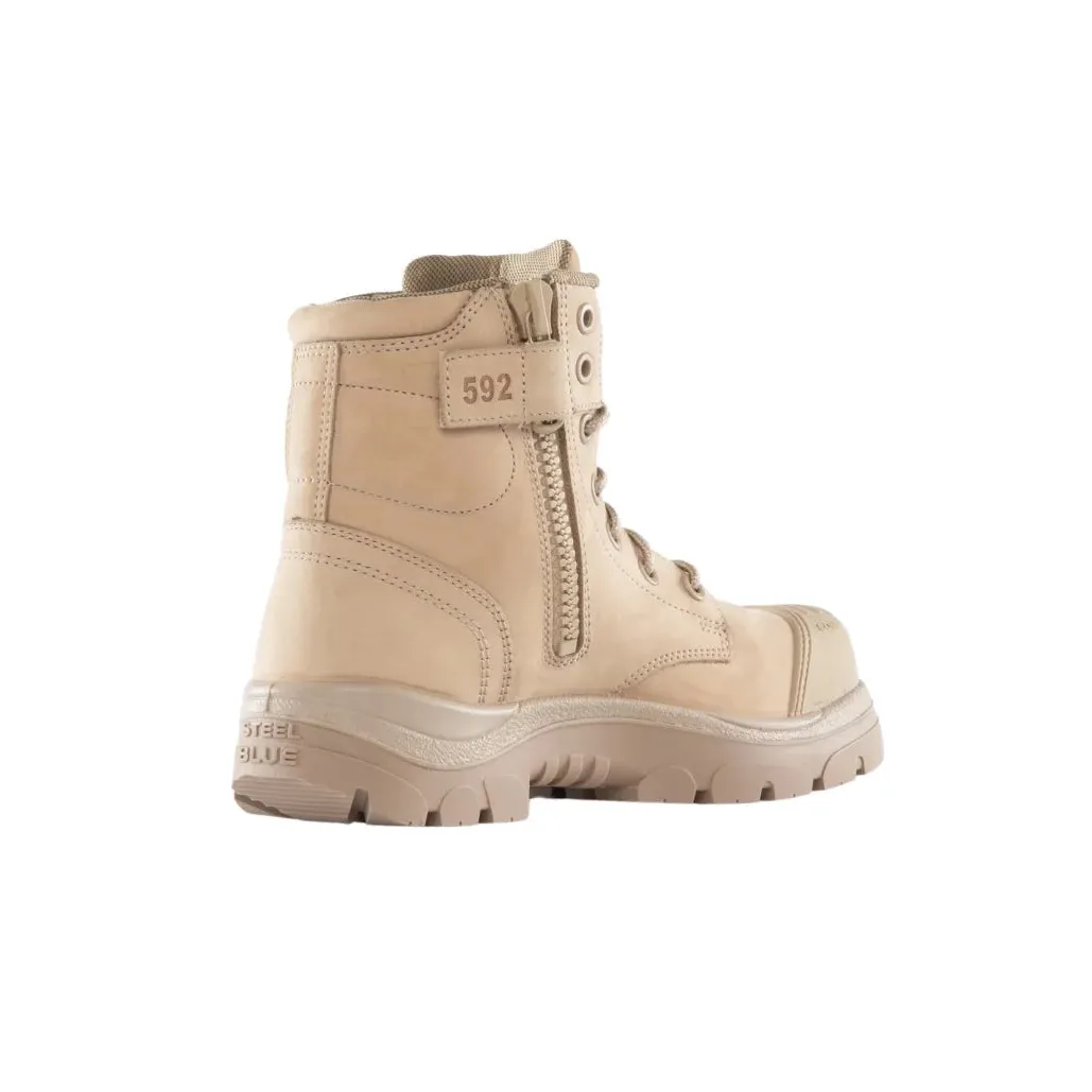 Steel Blue 318592 Argyle Zip Scuff Cap Composite Safety Boot - Image 3