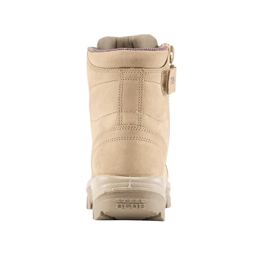 Steel Blue 512709 Argyle Zip Ladies With Scuff Safety Boot - Image 7