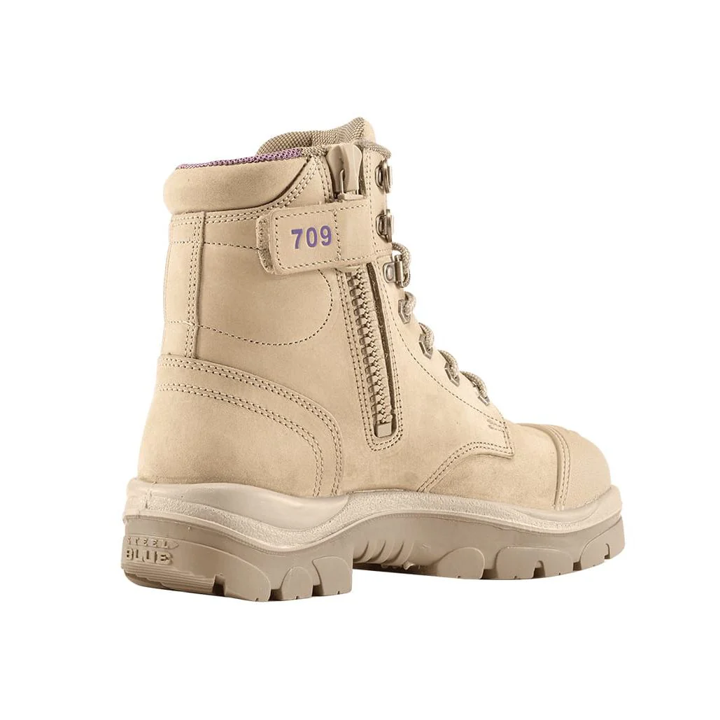 Steel Blue 512709 Argyle Zip Ladies With Scuff Safety Boot - Image 8