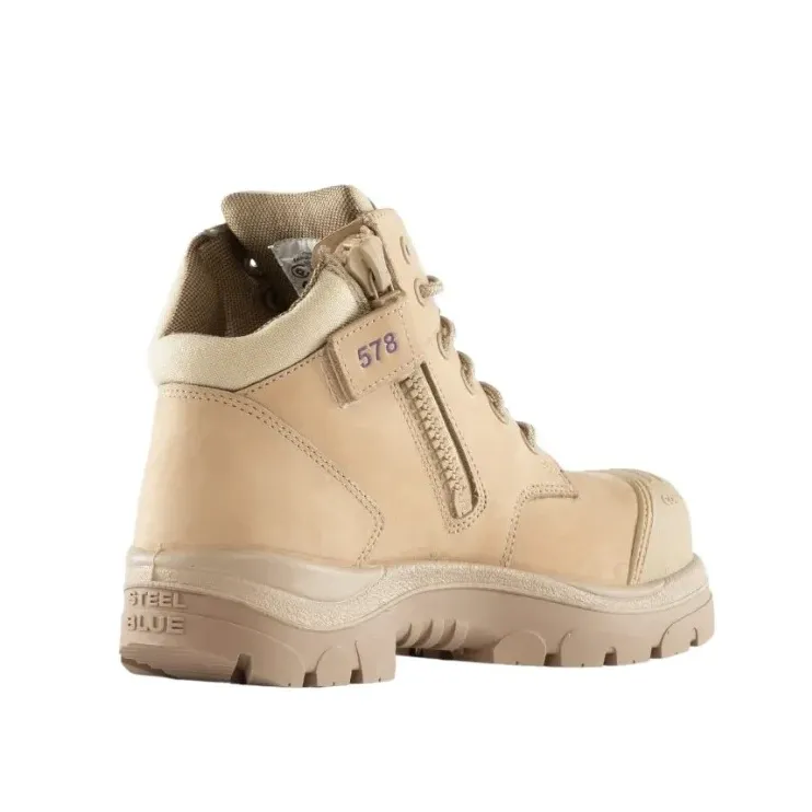 Steel Blue 518578 Parkes Ladies L/U Zip Scuff Composite Safety Boot - Image 8