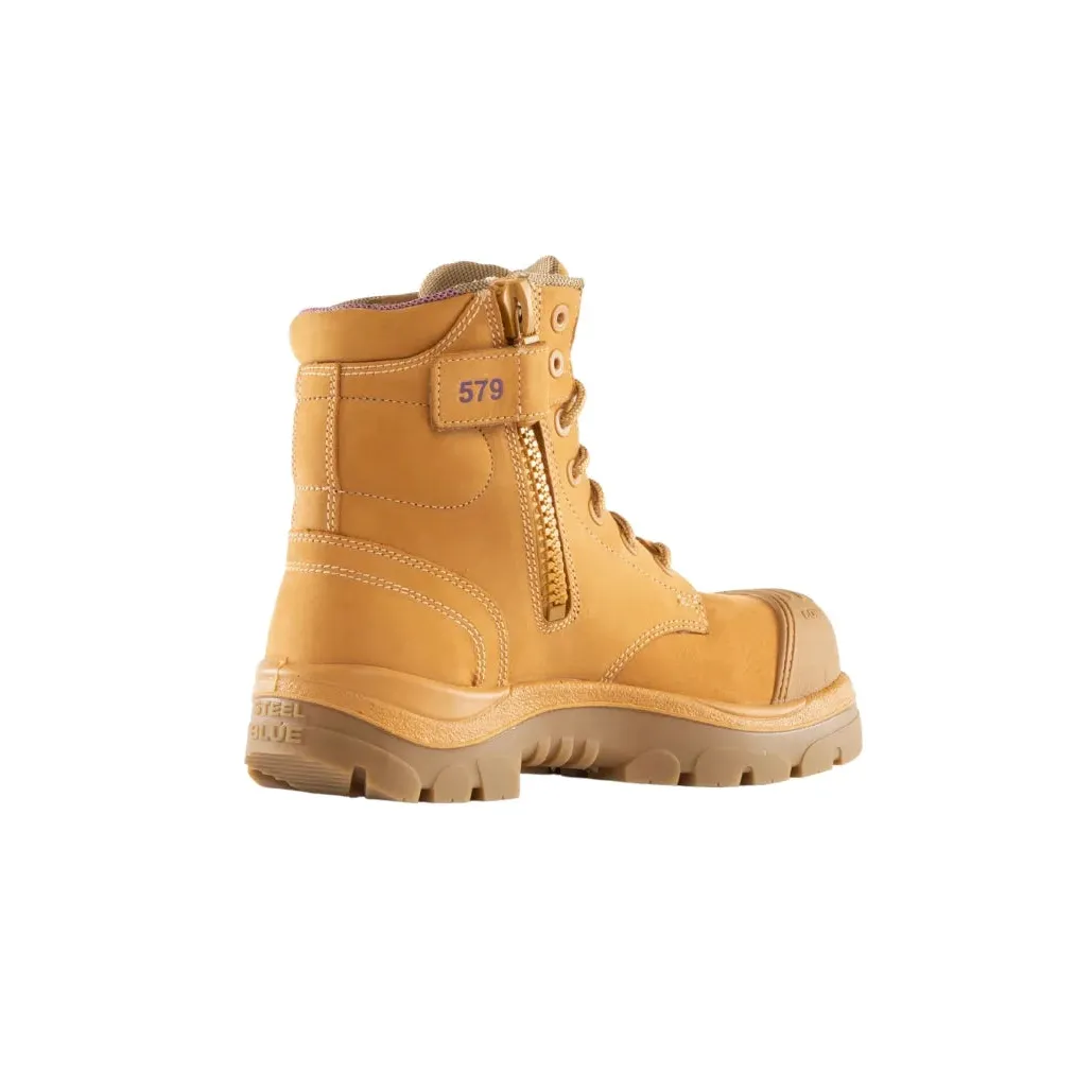 Steel Blue 518579 Ladies Argyle Zip Scuff Cap Composite Safety Boot - Image 10