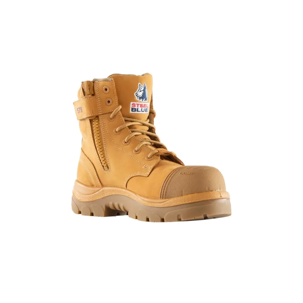 Steel Blue 518579 Ladies Argyle Zip Scuff Cap Composite Safety Boot - Image 16