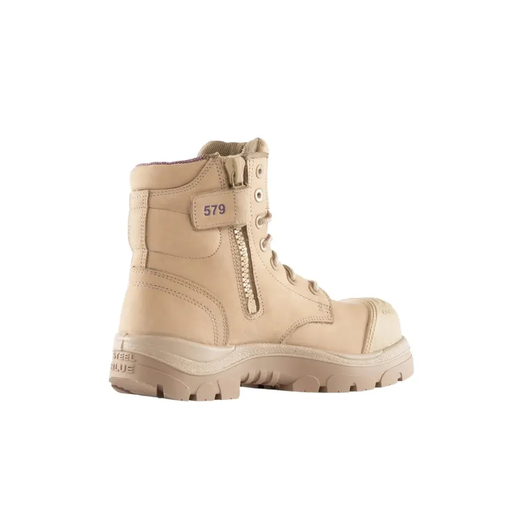 Steel Blue 518579 Ladies Argyle Zip Scuff Cap Composite Safety Boot - Image 3