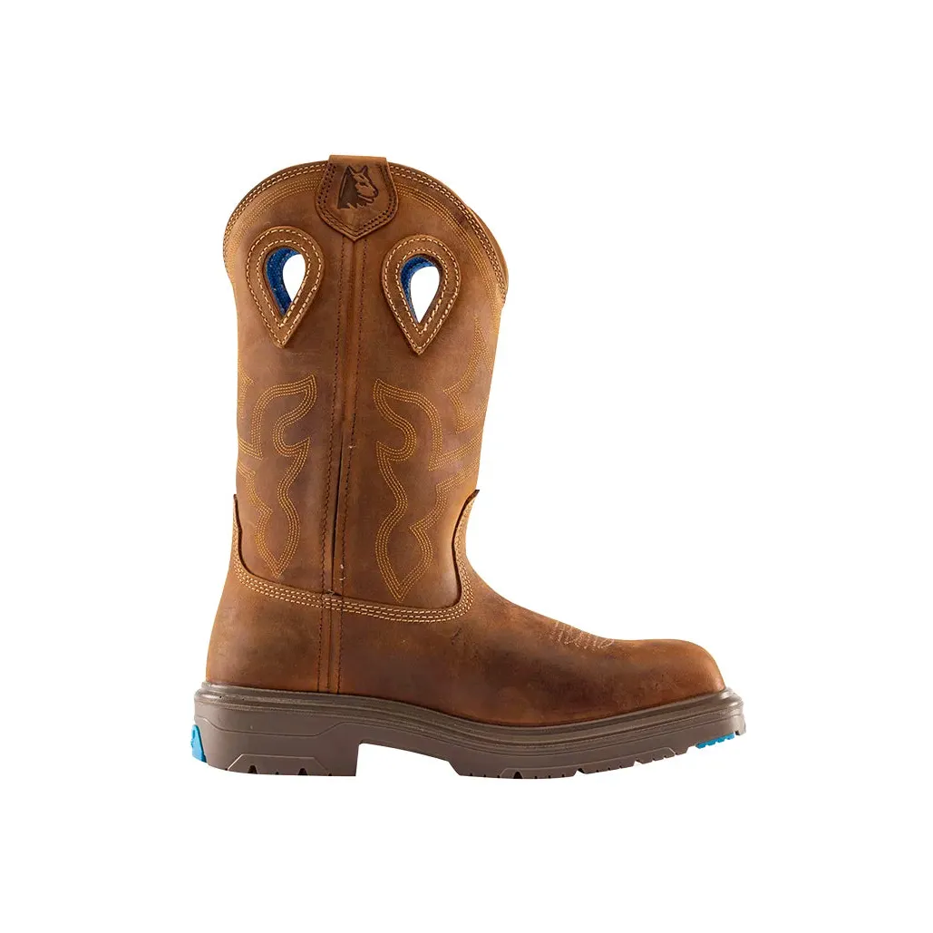 Steel Blue 813945 Blue Heeler Western Style Safety Boot - Image 2
