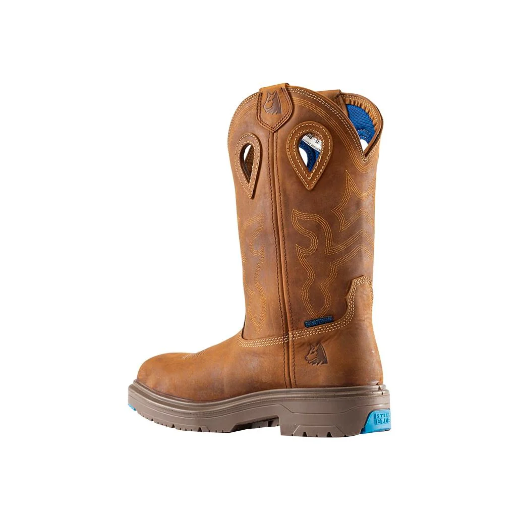 Steel Blue 813945 Blue Heeler Western Style Safety Boot - Image 6